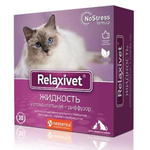 Успокоительное для кошек Relaxivet Жидкость+диффузор, 45 мл