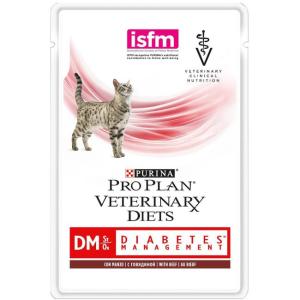 Корм для кошек Purina Pro Plan Veterinary Diets DM, 85 г, говядина