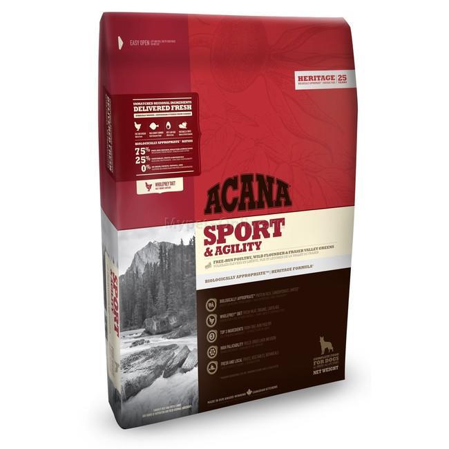 Acana sport on sale & agility 17kg