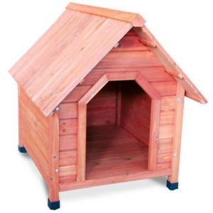 Деревянная будка для собак Triol, размер 82x100x90см.