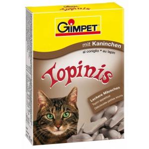 Витамины для кошек GimCat Topinis, кролик и таурин