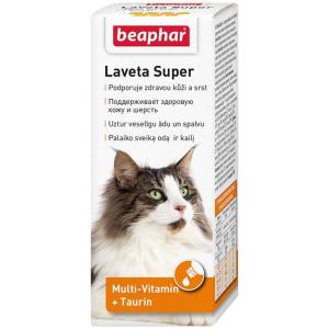 Витамины для кошек Beaphar Laveta Super, 60 г, 50 мл