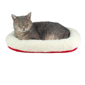 Лежак для кошек Trixie Cuddly Bed, размер 45х30см., красно-белый