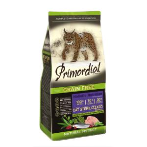 Корм для кошек Primordial Sterilizzato, 400 г, сельдь и индейка