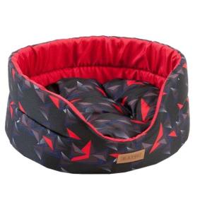 Лежак для собак и кошек Katsu Yohanka shine M, размер 58х52х20см., красный