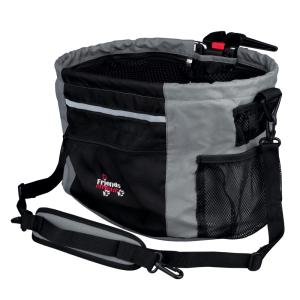 Сумка-переноска для собак Trixie Biker-Bag, размер 38x27x28см., черный/серый