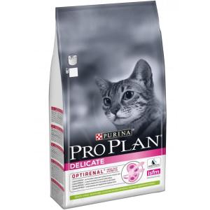 Корм для кошек Pro Plan Delicate, 1.5 кг, ягненок