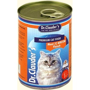 Корм для кошек Dr. Clauder's, 415 г, мясо