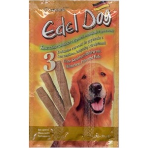 Лакомство для собак Edel Dog, 90 г, курица индейка и дрожжи