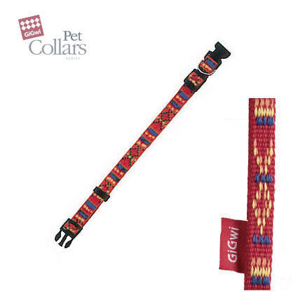 Ошейник для собак GiGwi Pet Collars, размер 1х20х30см., красный
