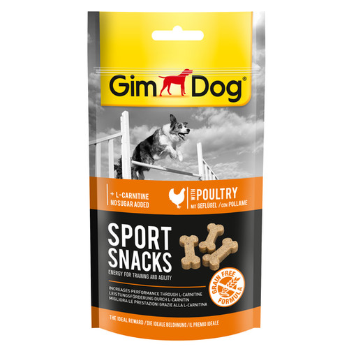 Лакомство для собак GimDog Sport Snacks, 60 г