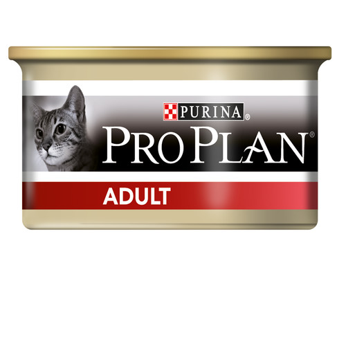 Корм для кошек Pro Plan Adult, 85 г, курица