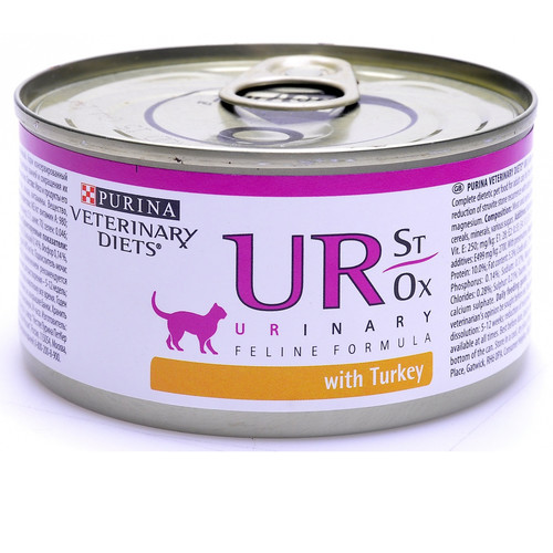 Корм для кошек Purina Pro Plan Veterinary Diets UR, 195 г, индейка