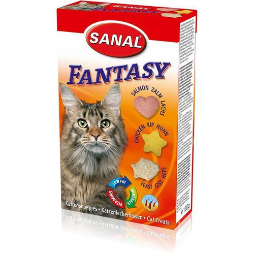 Витамины для кошек Sanal, Птица +лосось