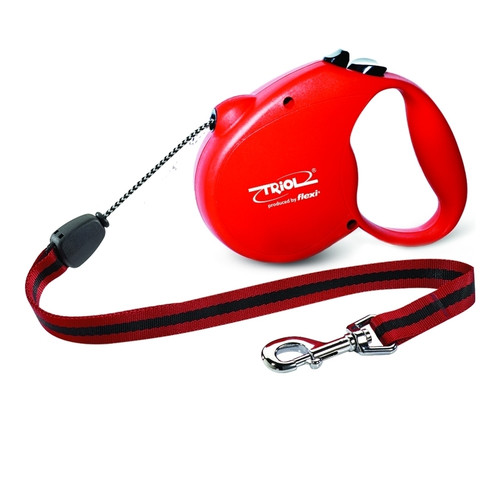 Поводок-рулетка для собак Triol by Flexi Standard Red S, красный