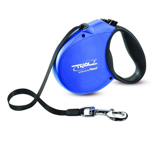 Поводок-рулетка для собак Triol by Flexi Standard Soft Blue M, синий