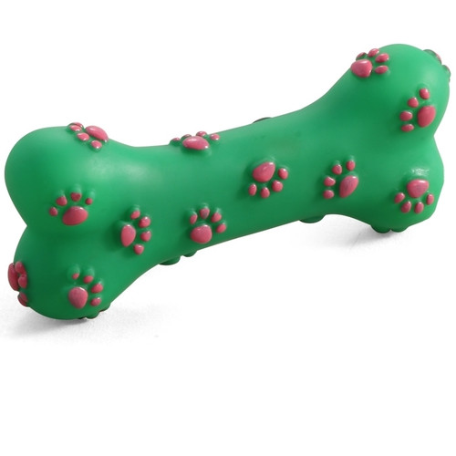 Игрушка для собак Triol Кость с лапками, размер 15х6х3см.