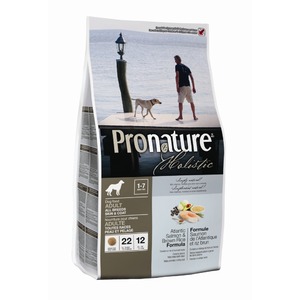 Корм для собак Pronature Holistic Dog skin & coat, 2.72 кг, лосось с коричневым рисом